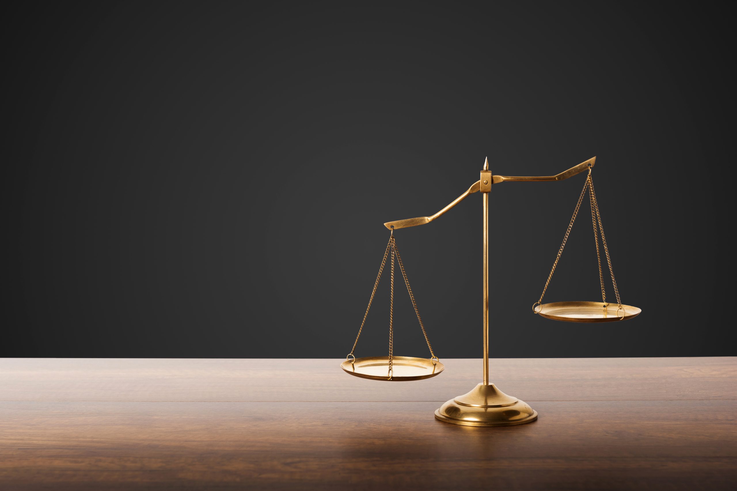 Unbalance scales on a surface