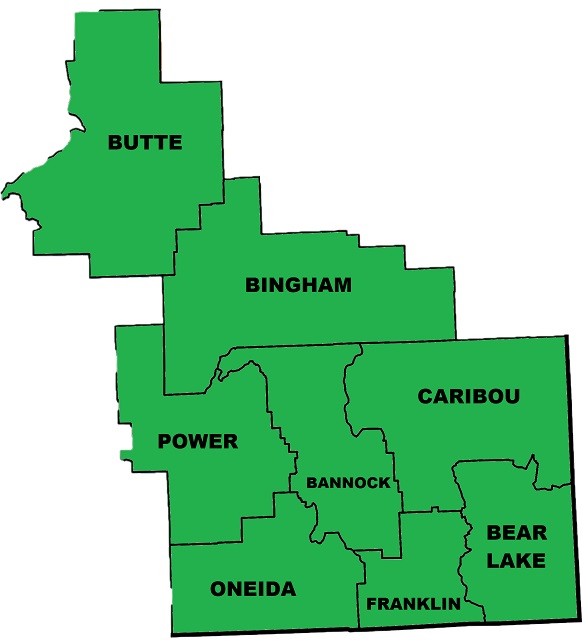 ISDA Blackfoot District Map